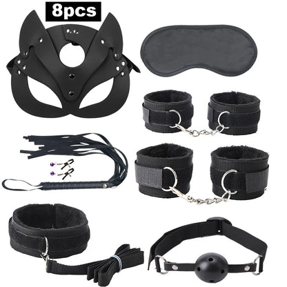 KIT BDSM - pour toutes vos envies - 8 pièces