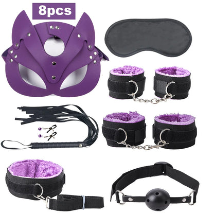 KIT BDSM - pour toutes vos envies - 8 pièces